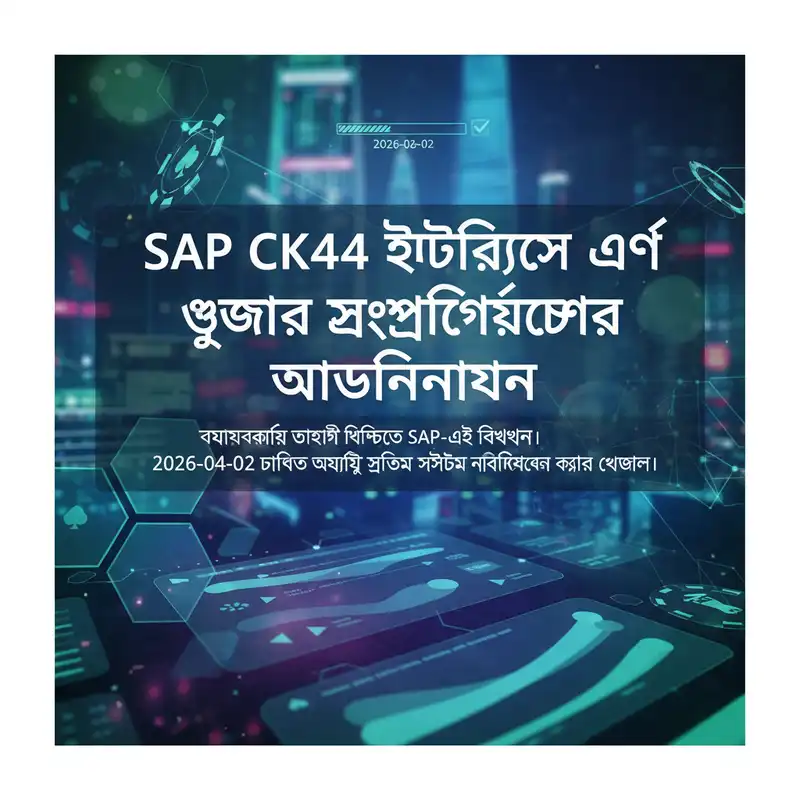 SAP CK44 Interface and UX Modernization Banner